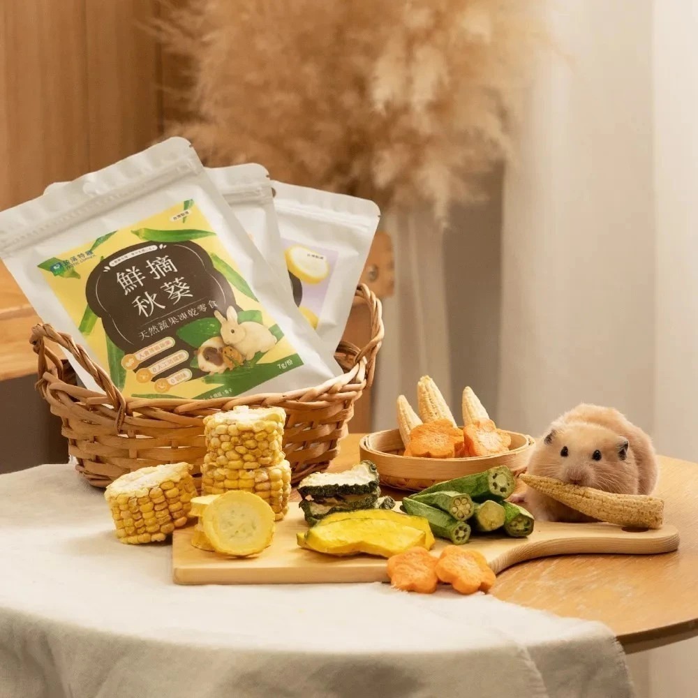 即期優良品 角落水族 鮮摘蔬果凍乾系列 小寵零食-細節圖3