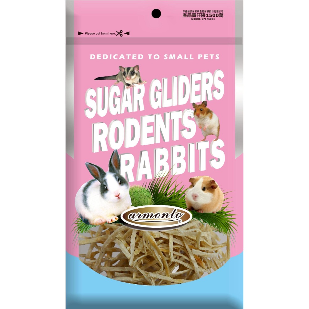 鼠用零食)原味鱈魚細絲40G