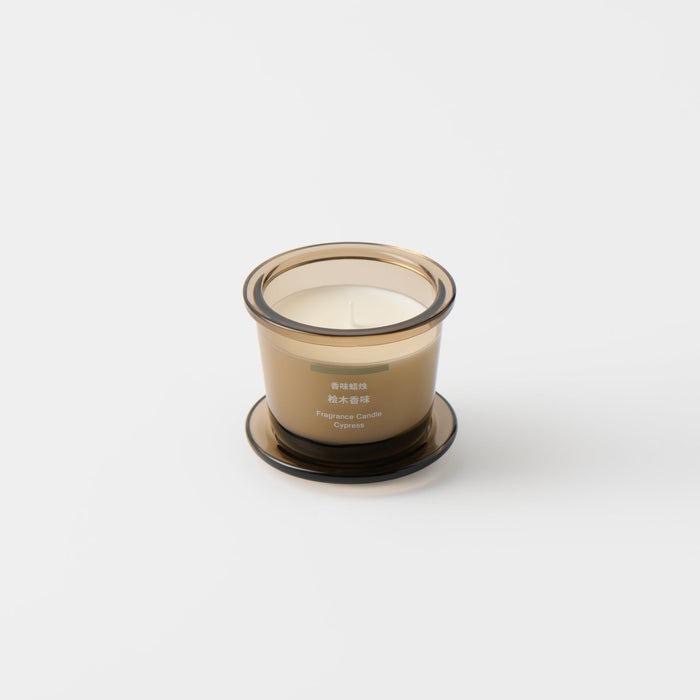 MUJI無印良品 海外限定大豆蠟香氛芬香蠟燭-檜木 85g FRAGRANCE CANDLE CYPRESS生日禮物-細節圖2