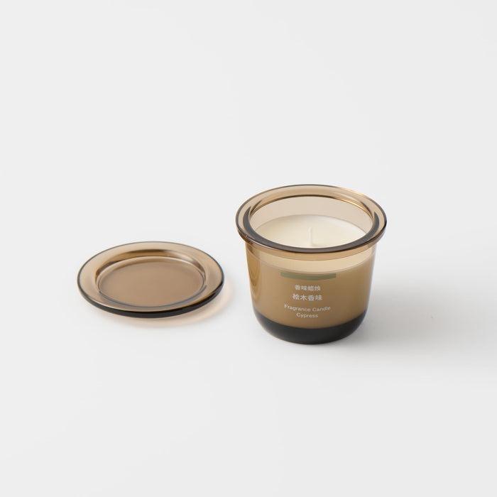 MUJI無印良品 海外限定大豆蠟香氛芬香蠟燭-檜木 85g FRAGRANCE CANDLE CYPRESS生日禮物-細節圖3