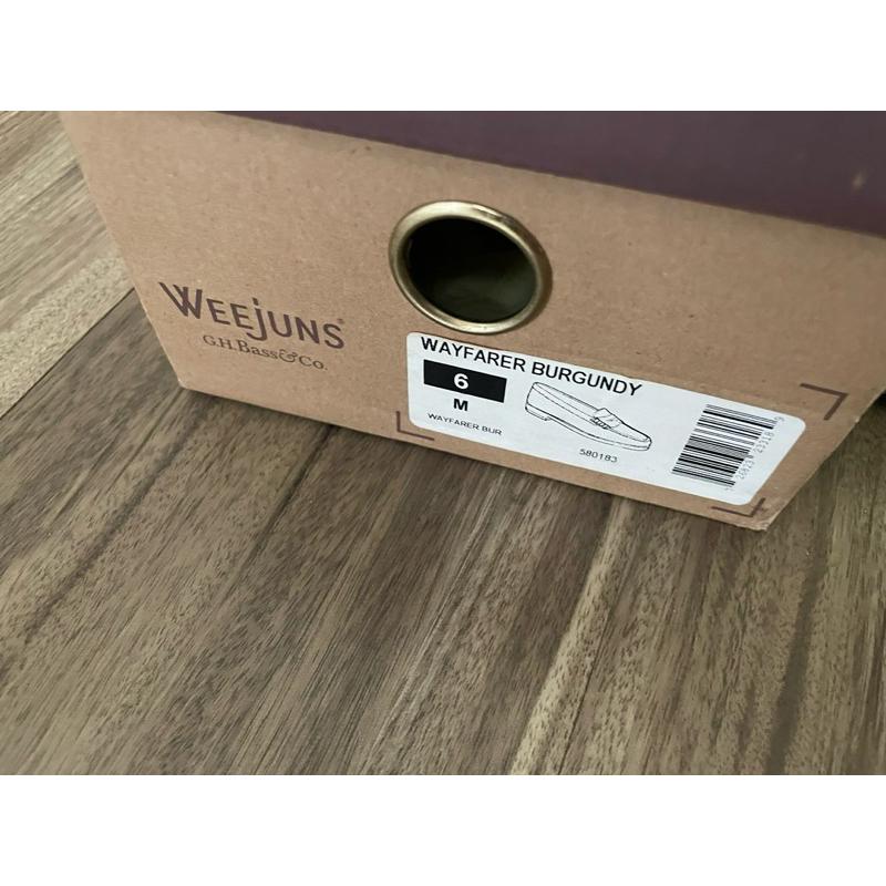 二手Weejuns G.H. Bass & Co. Wayfarer Penny Loafer樂福鞋 酒紅 UK6 24-細節圖2