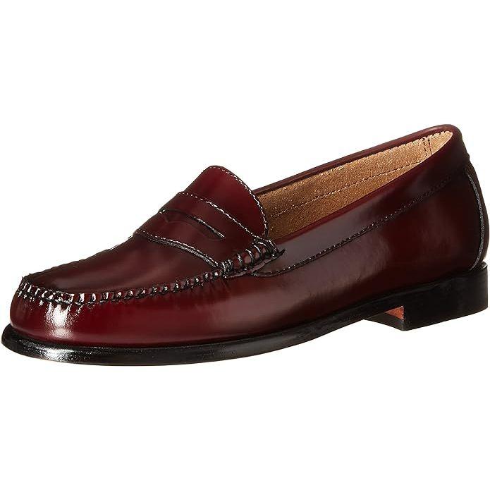 二手Weejuns G.H. Bass & Co. Wayfarer Penny Loafer樂福鞋 酒紅 UK6 24-細節圖3