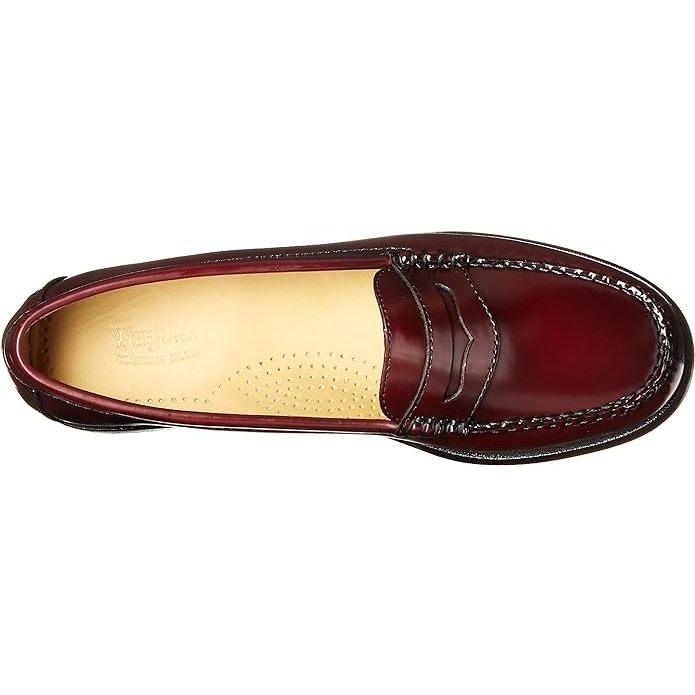 二手Weejuns G.H. Bass & Co. Wayfarer Penny Loafer樂福鞋 酒紅 UK6 24-細節圖4
