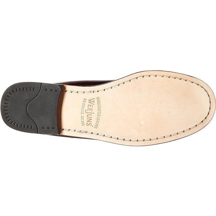 二手Weejuns G.H. Bass & Co. Wayfarer Penny Loafer樂福鞋 酒紅 UK6 24-細節圖5