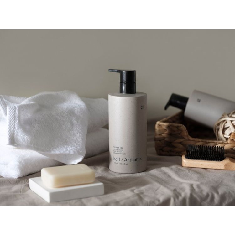 hoi x日京山風香氛滋養沐浴露500ml侘寂之日 le labo santal 33平替-細節圖2