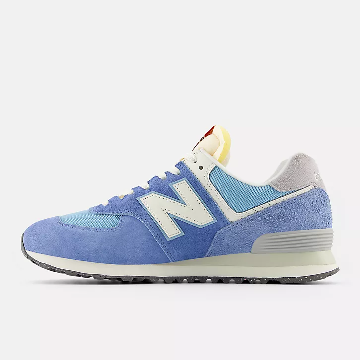 13代購 New Balance NB 574 藍白 男鞋 女鞋 休閒鞋 復古球鞋 IU U574RCA-D-細節圖3