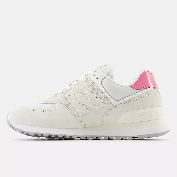 13代購 New Balance NB 574 米白粉 女鞋 休閒鞋 復古球鞋 IU 李知恩 WL5742BA-B-細節圖3