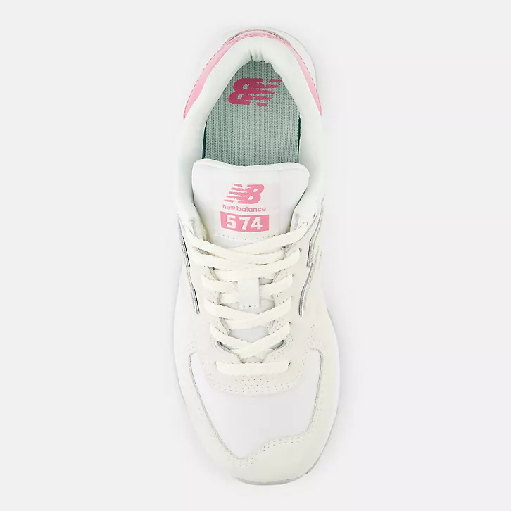 13代購 New Balance NB 574 米白粉 女鞋 休閒鞋 復古球鞋 IU 李知恩 WL5742BA-B-細節圖4