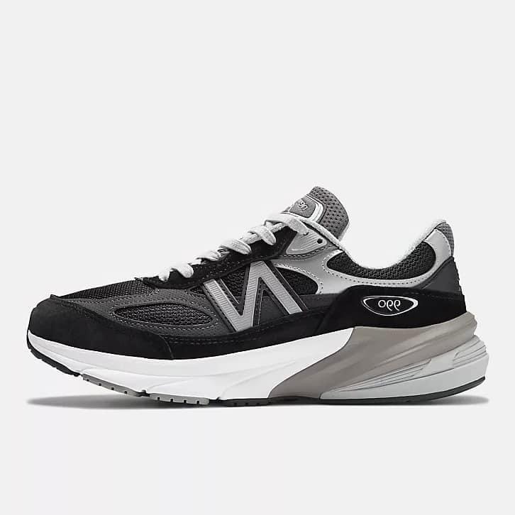 13代購New Balance NB 990 V6 Made In US 美製黑灰白男鞋休閒鞋M990BK6