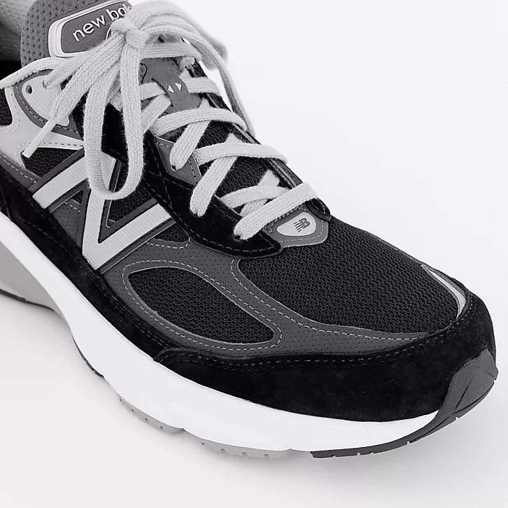 13代購 New Balance NB 990 V6 Made In US 美製 黑灰白 男鞋 休閒鞋 M990BK6-細節圖7