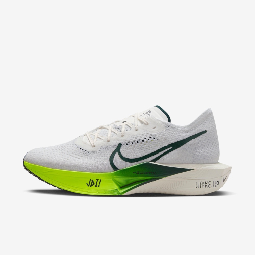 13代購 Nike ZoomX Vaporfly Next% 3 白黃綠 男鞋 慢跑鞋 訓練鞋 FZ4017-100