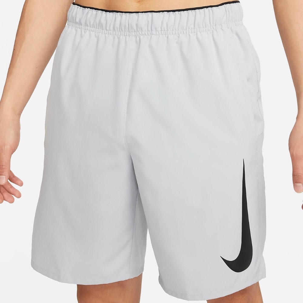 13代購 Nike Dri-FIT Challenger Short 淺灰黑 男裝 短褲 DX0905-077-細節圖2