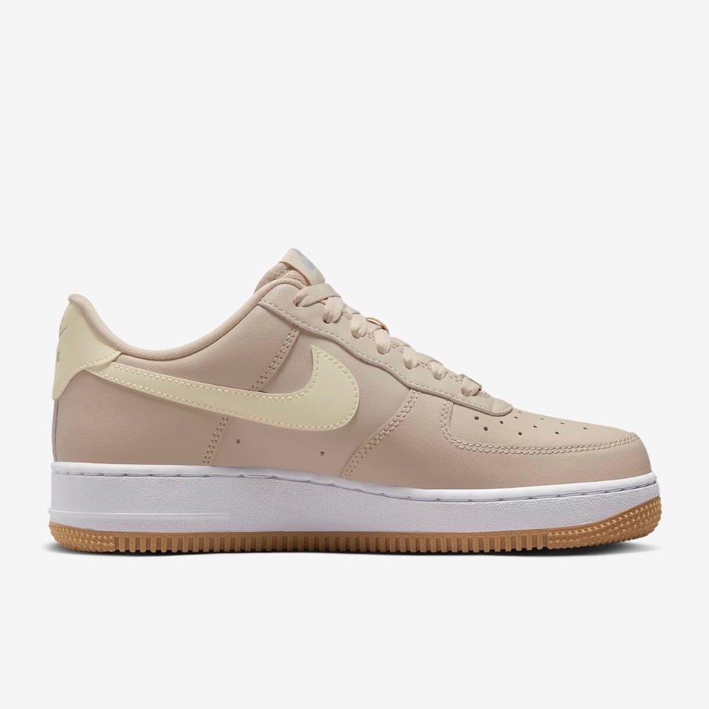 13代購 W Nike Air Force 1 07 奶茶白 女鞋 休閒鞋 復古球鞋 AF1 DD8959-111-細節圖3