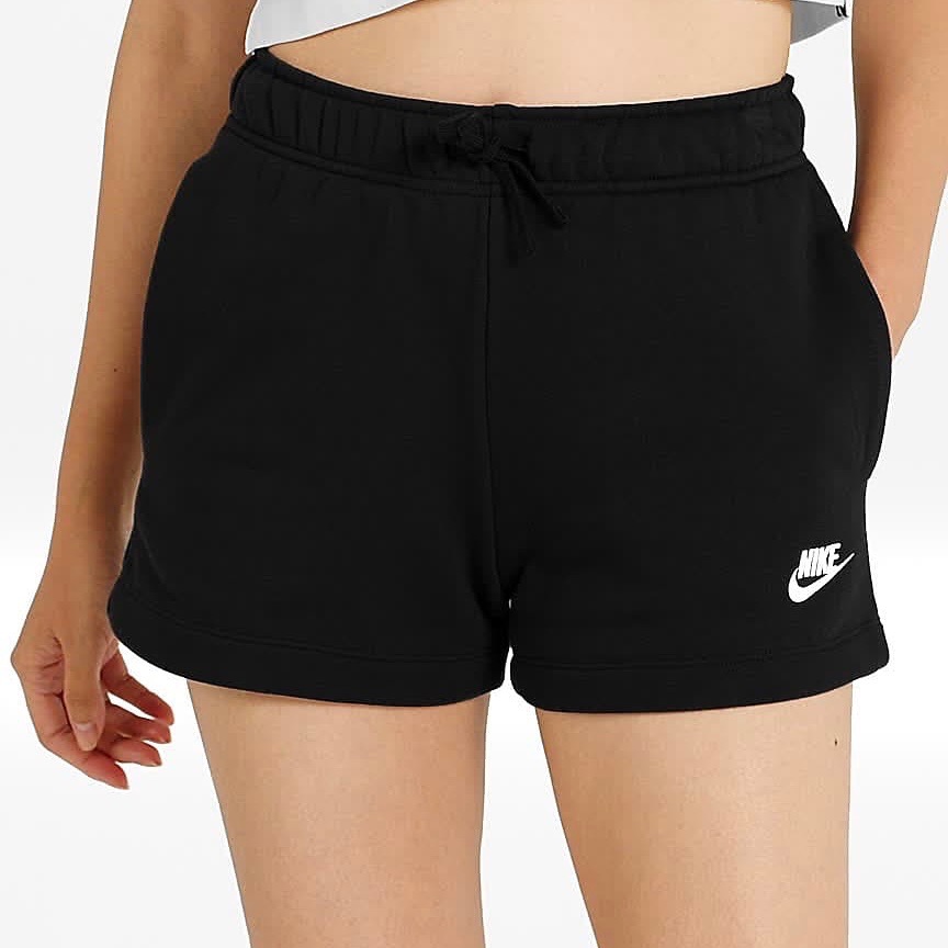 13代購 Nike NSW Club Fleece Short 黑色 女裝 短褲 DQ5803-010-細節圖6