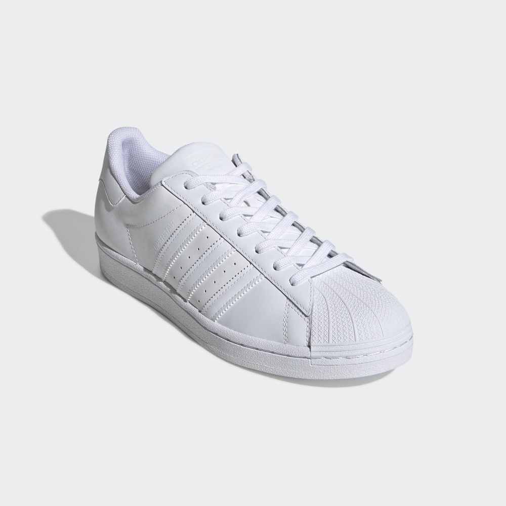 13代購 Adidas OG Superstar 全白 男鞋 女鞋 休閒鞋 復古球鞋 EG4960-細節圖4