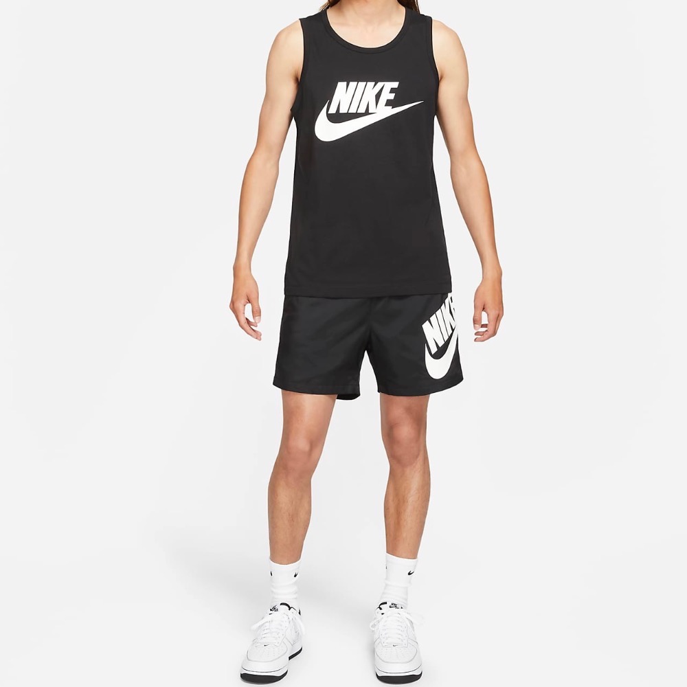 13代購 Nike Sportswear Tank 黑白 男裝 女裝 無袖背心 AR4992-013-細節圖3