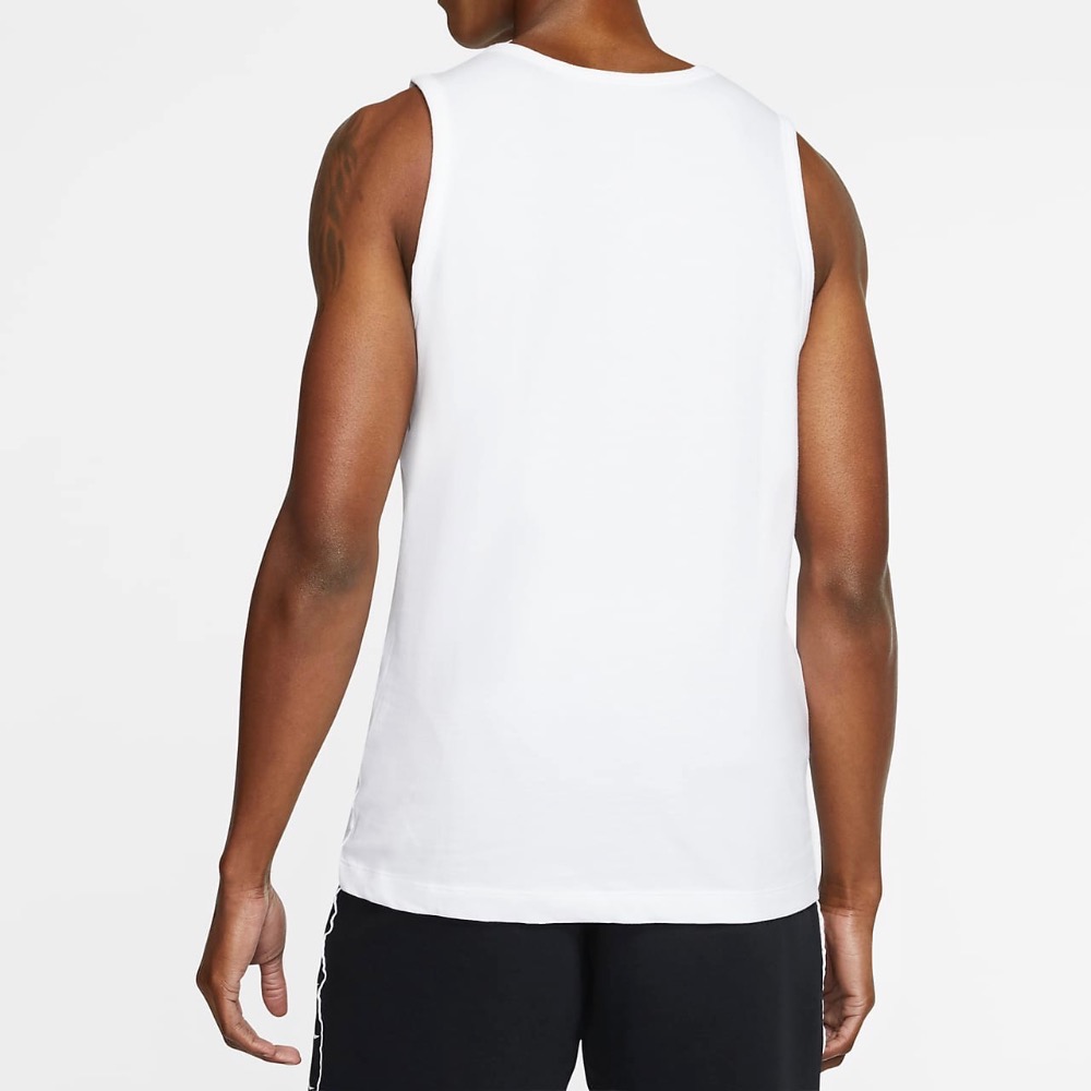 13代購 Nike Sportswear Tank 白黑 男裝 女裝 無袖背心 AR4992-101-細節圖4