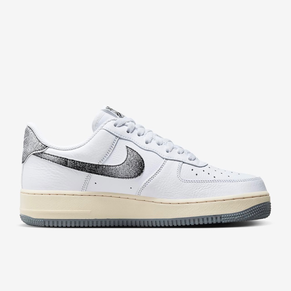 13代購 Nike Air Force 1 07 LX 白灰黑黃 男鞋 女鞋 休閒鞋 DV7183-100-細節圖3