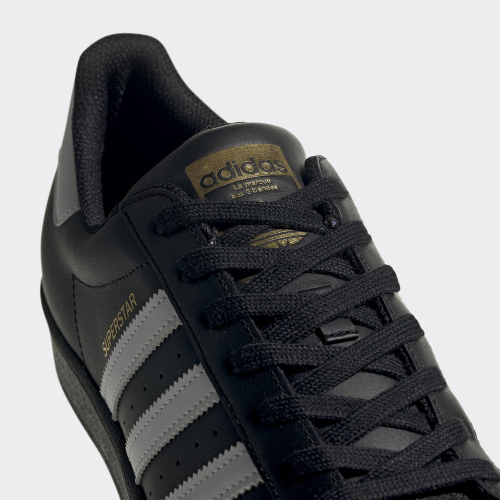 13代購 Adidas OG Superstar 黑白金 男鞋 女鞋 休閒鞋 復古球鞋 EG4959-細節圖6