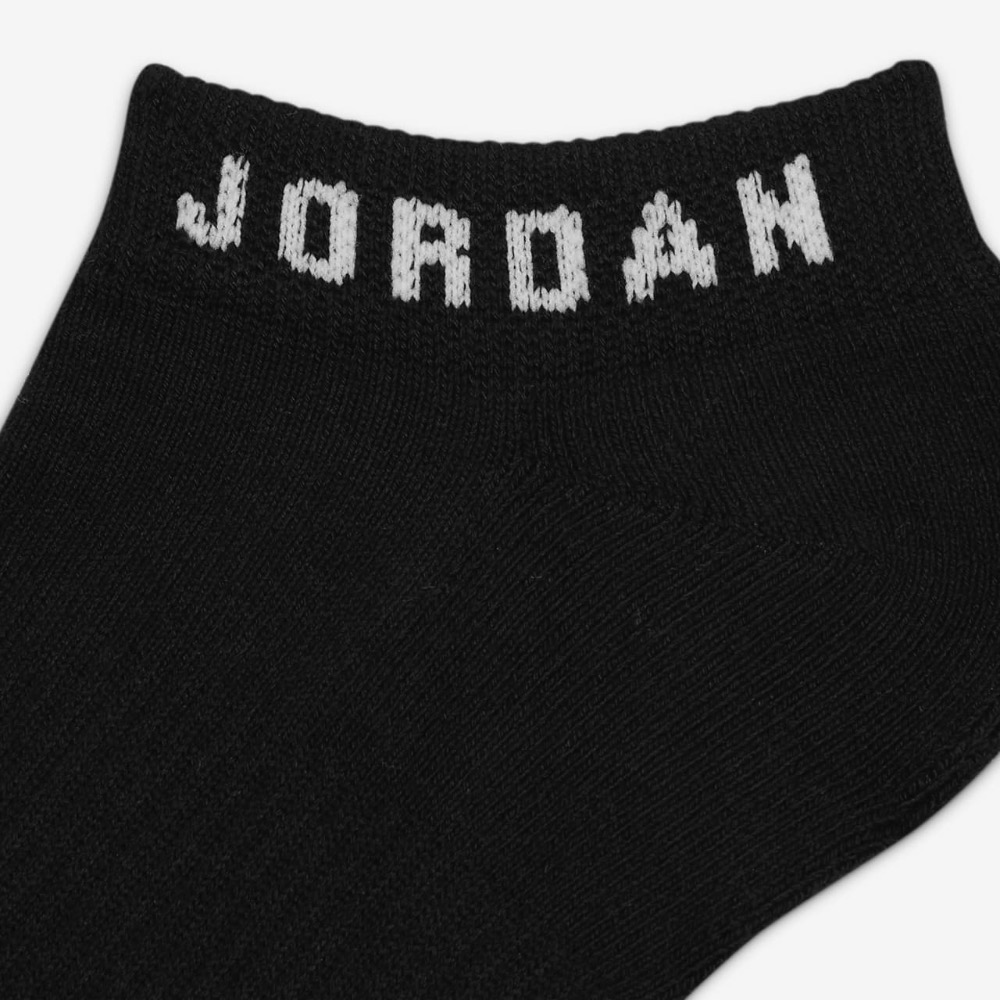 13代購 Nike Jordan Everyday Sock 黑色 襪子 踝襪 三雙 DX9656-010-細節圖4