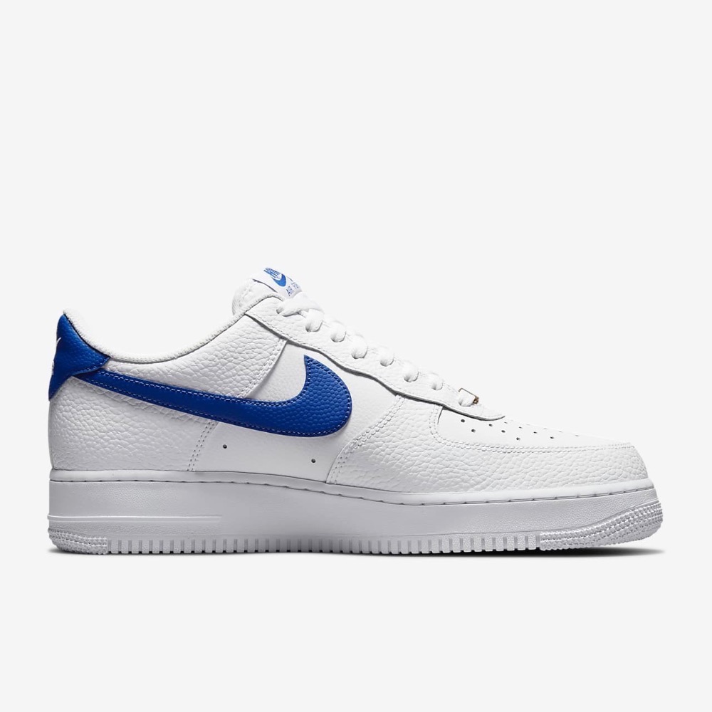 13代購 Nike Air Force 1 07 LO 白藍 男鞋 休閒鞋 復古球鞋 AF1 DM2845-100-細節圖3