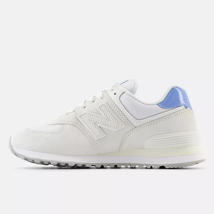 13代購 New Balance NB 574 米白藍 女鞋 休閒鞋 復古球鞋 IU 李知恩 WL5742BC-B-細節圖3