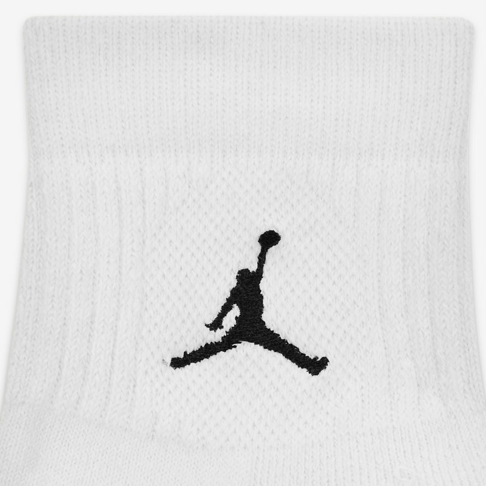 13代購 Nike Jordan Everyday Ankle Socks 白色 襪子 短襪 三雙 DX9655-100-細節圖4
