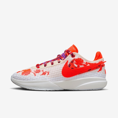 13代購 Nike LeBron XX PRM EP 白橘紅 男鞋 籃球鞋 James LBJ FJ0724-801