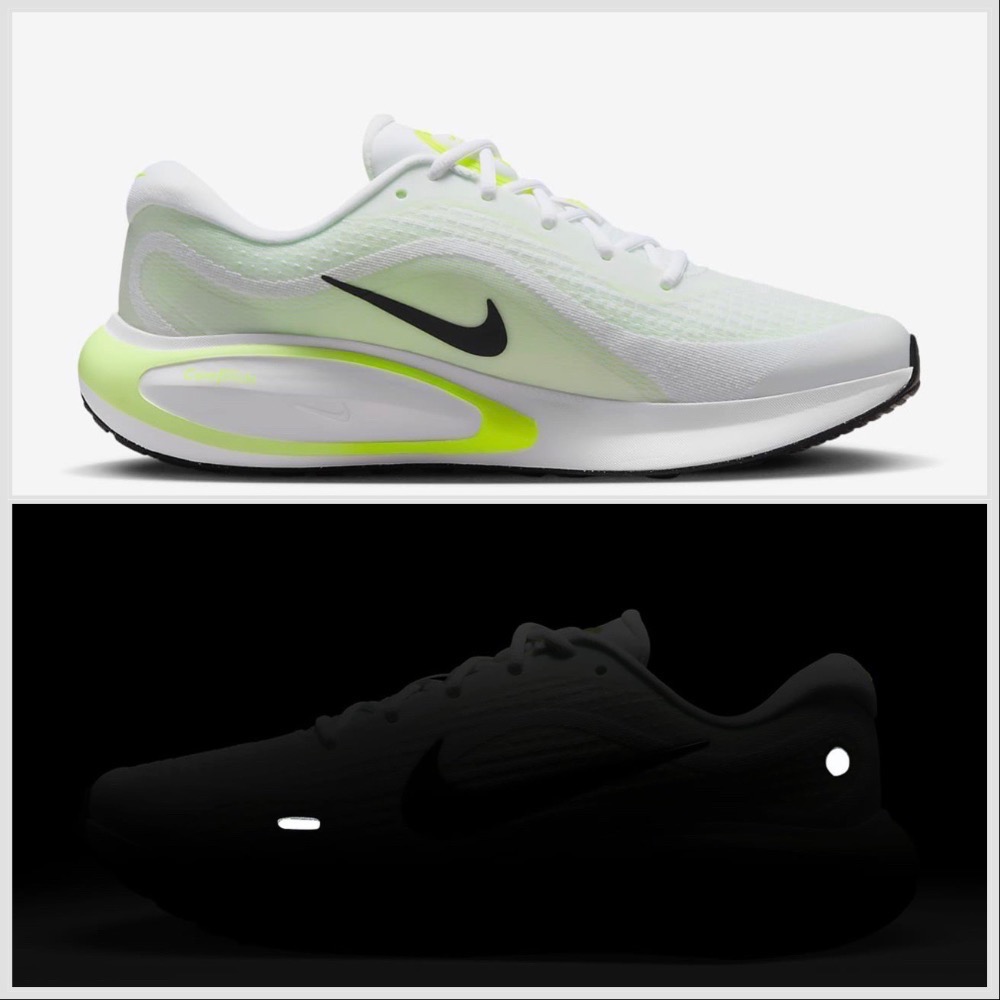 13代購 Nike Journey Run 白黃黑 男鞋 慢跑鞋 訓練鞋 FN0228-700-細節圖3