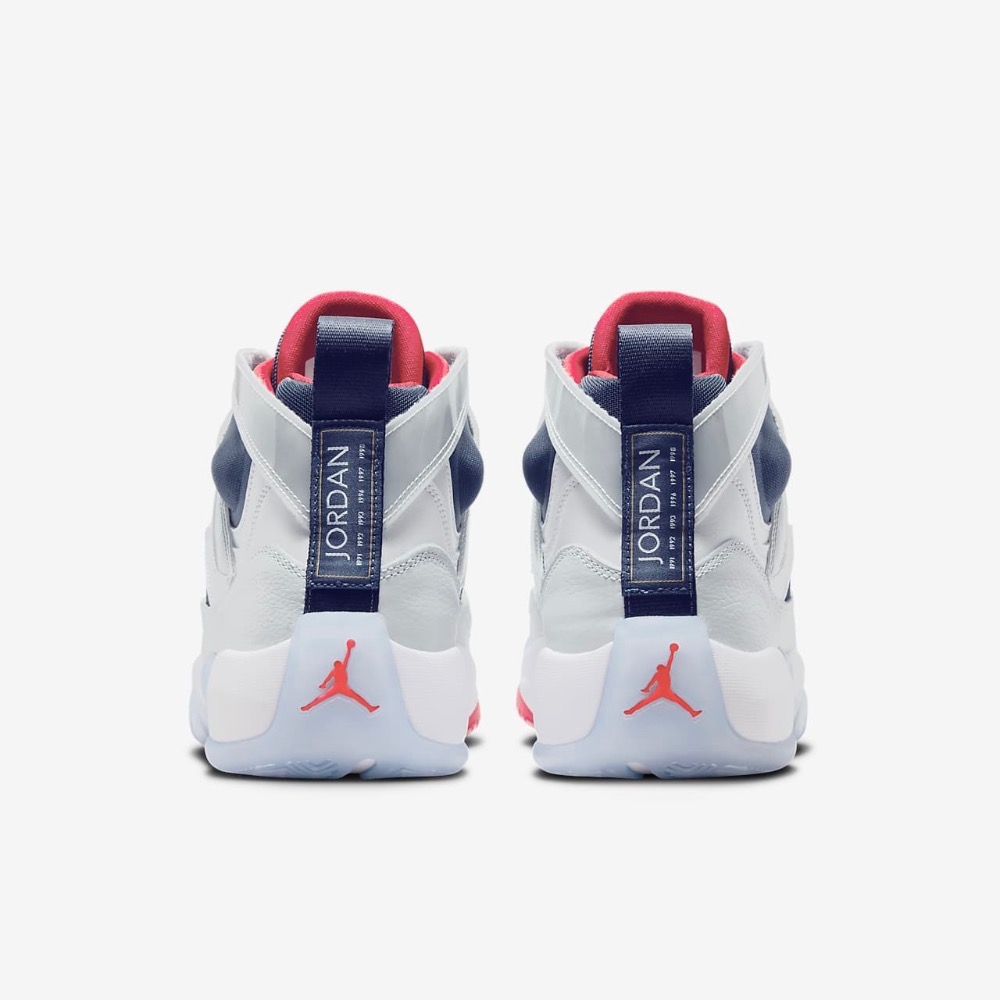 13代購 Nike Jordan Jumpman Two Trey 白藍紅 男鞋 籃球鞋 休閒鞋 DO1925-101-細節圖6