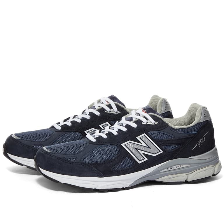 代購 New Balance NB 990 V3 Made In USA 美製 藍白灰 男鞋 休閒鞋 M990NB3-D