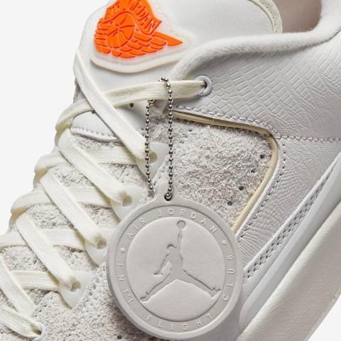 13代購 Nike Air Jordan 2 Retro Low SP 白灰橘 男鞋 休閒鞋 喬丹 DV7128-110-細節圖10