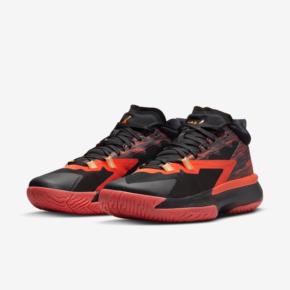 13代購 Nike Jordan Zion 1 SP PF 黑橘紅 男鞋 籃球鞋 Williams DQ5569-086-細節圖2