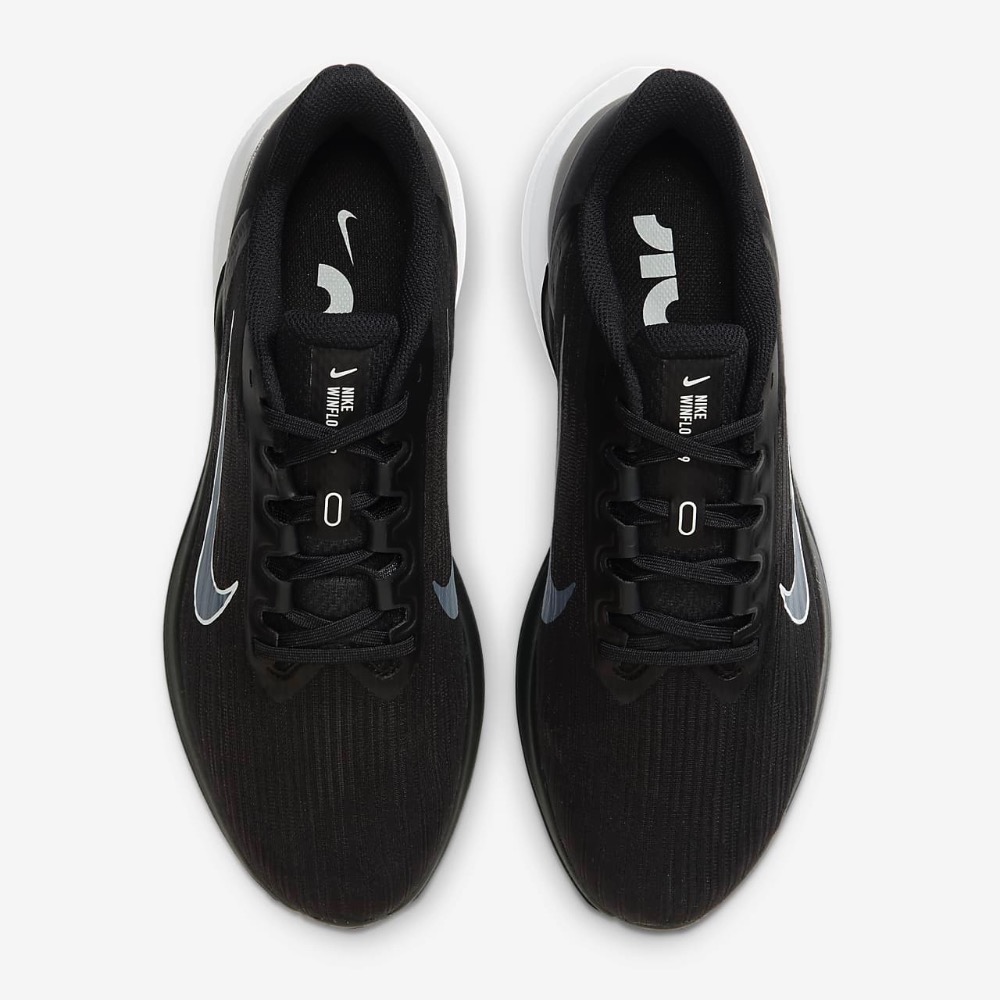 13代購 Nike Winflo 9 黑白 男鞋 慢跑鞋 訓練鞋 休閒鞋 DD6203-001-細節圖5