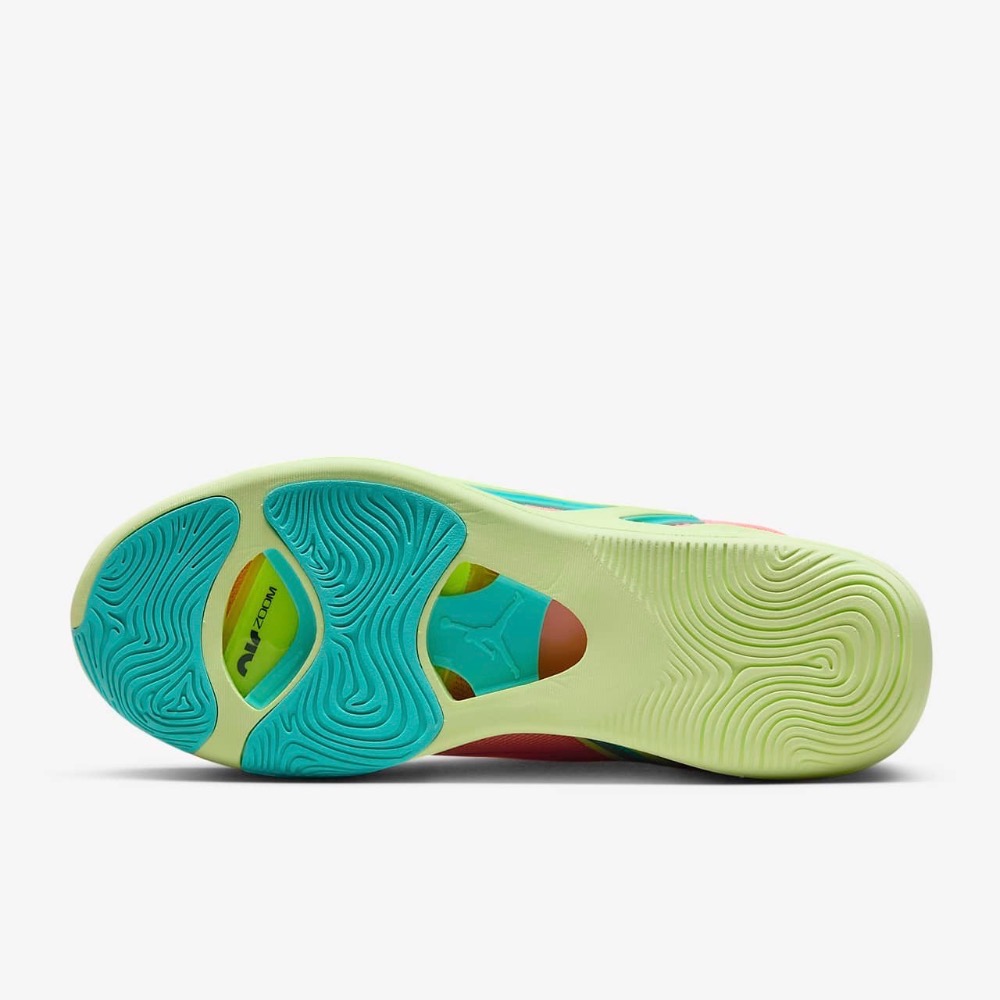 13代購 Nike Jordan Tatum 1 PF 粉紅黃綠 男鞋 籃球鞋 喬丹 XDR DX6733-600-細節圖4