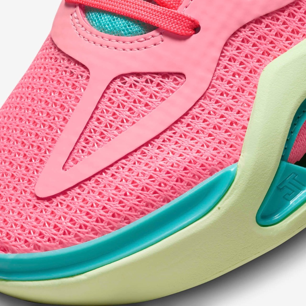 13代購 Nike Jordan Tatum 1 PF 粉紅黃綠 男鞋 籃球鞋 喬丹 XDR DX6733-600-細節圖7