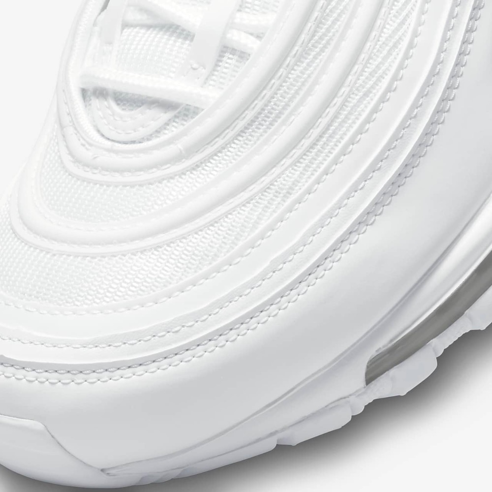 13代購 Nike Air Max 97 白色 男鞋 女鞋 休閒鞋 復古球鞋 反光 氣墊 921826-101-細節圖8