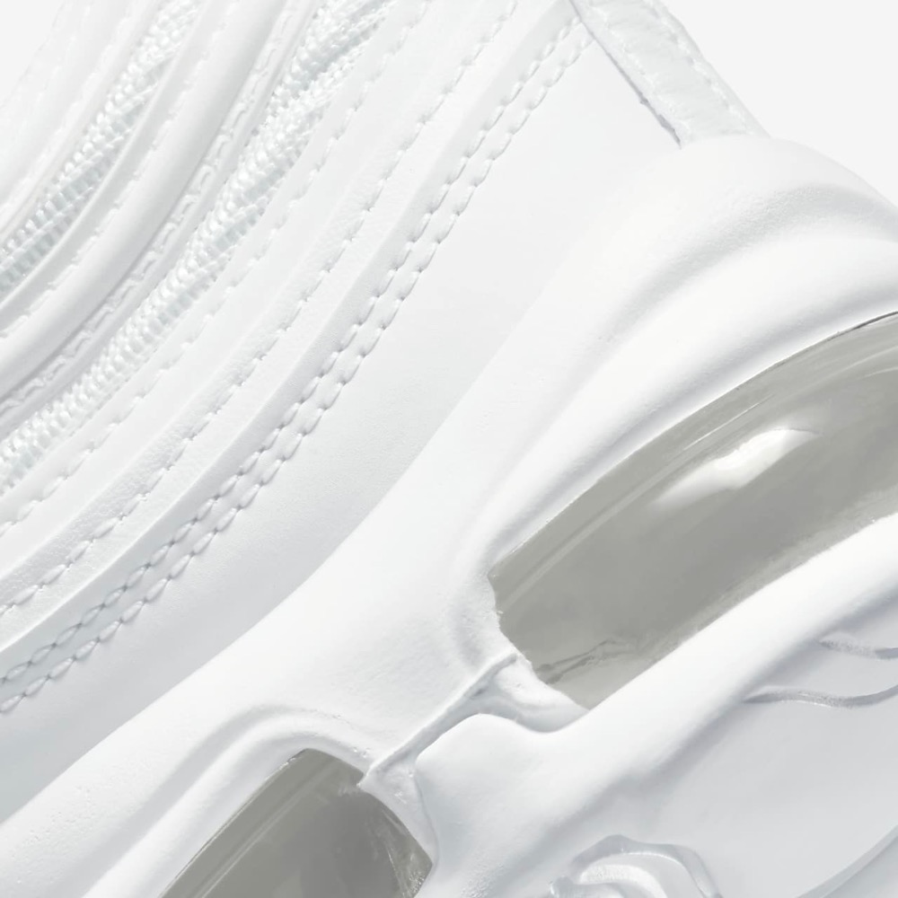 13代購 Nike Air Max 97 白色 男鞋 女鞋 休閒鞋 復古球鞋 反光 氣墊 921826-101-細節圖9