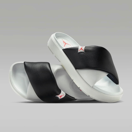13代購 W Nike Jordan Sophia Slide 白黑 女鞋 拖鞋 DO8863-100