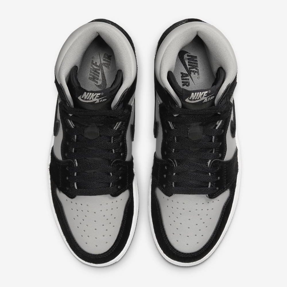 13代購 W Nike Air Jordan 1 Retro HI OG 灰黑白 女鞋男鞋 休閒鞋 DZ2523-001-細節圖5