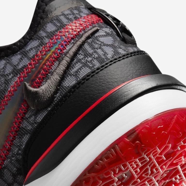 13代購 Nike Zoom LeBron NXXT Gen EP 黑紅白 男鞋 籃球鞋 DR8788-001-細節圖8