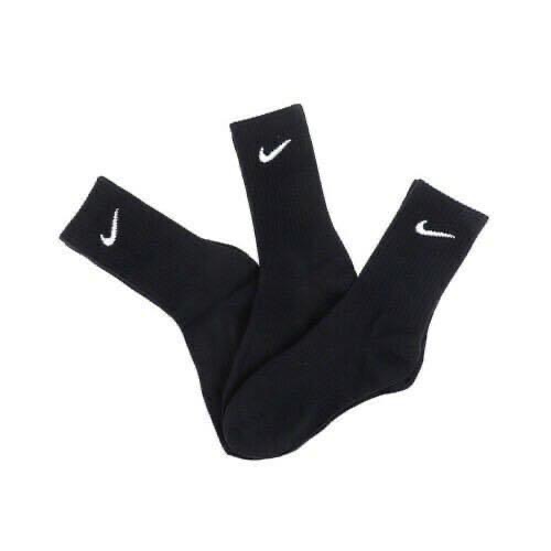 13代購 Nike Everyday Lightweight Sock 黑色 襪子 中筒 三雙 SX7676-010-細節圖3