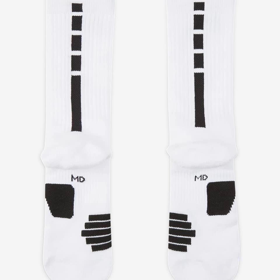 13代購 Nike Elite Crew Socks 白色 籃球襪 高筒 小腿肚 SX7622-100-細節圖3