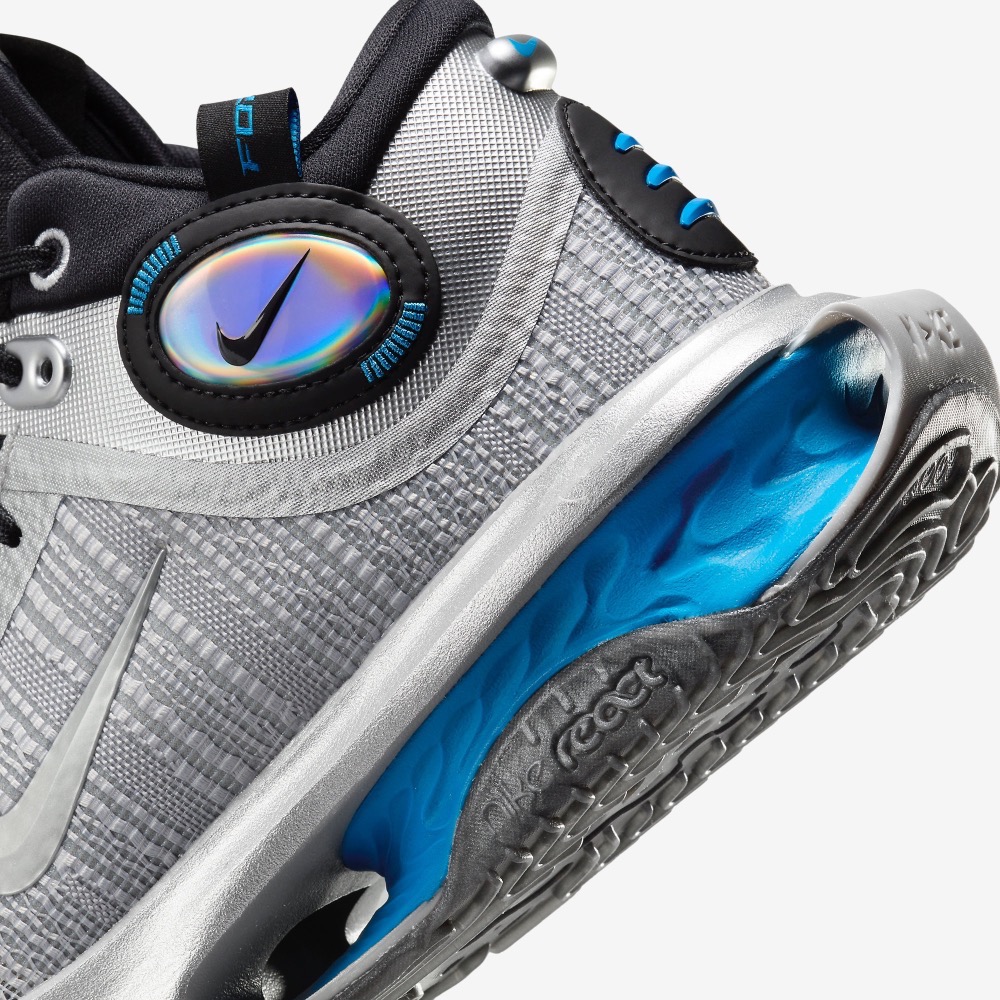 13代購 Nike Air Zoom G.T. Jump 2 ASW EP 銀黑藍 男鞋 籃球鞋 FZ5742-001-細節圖8
