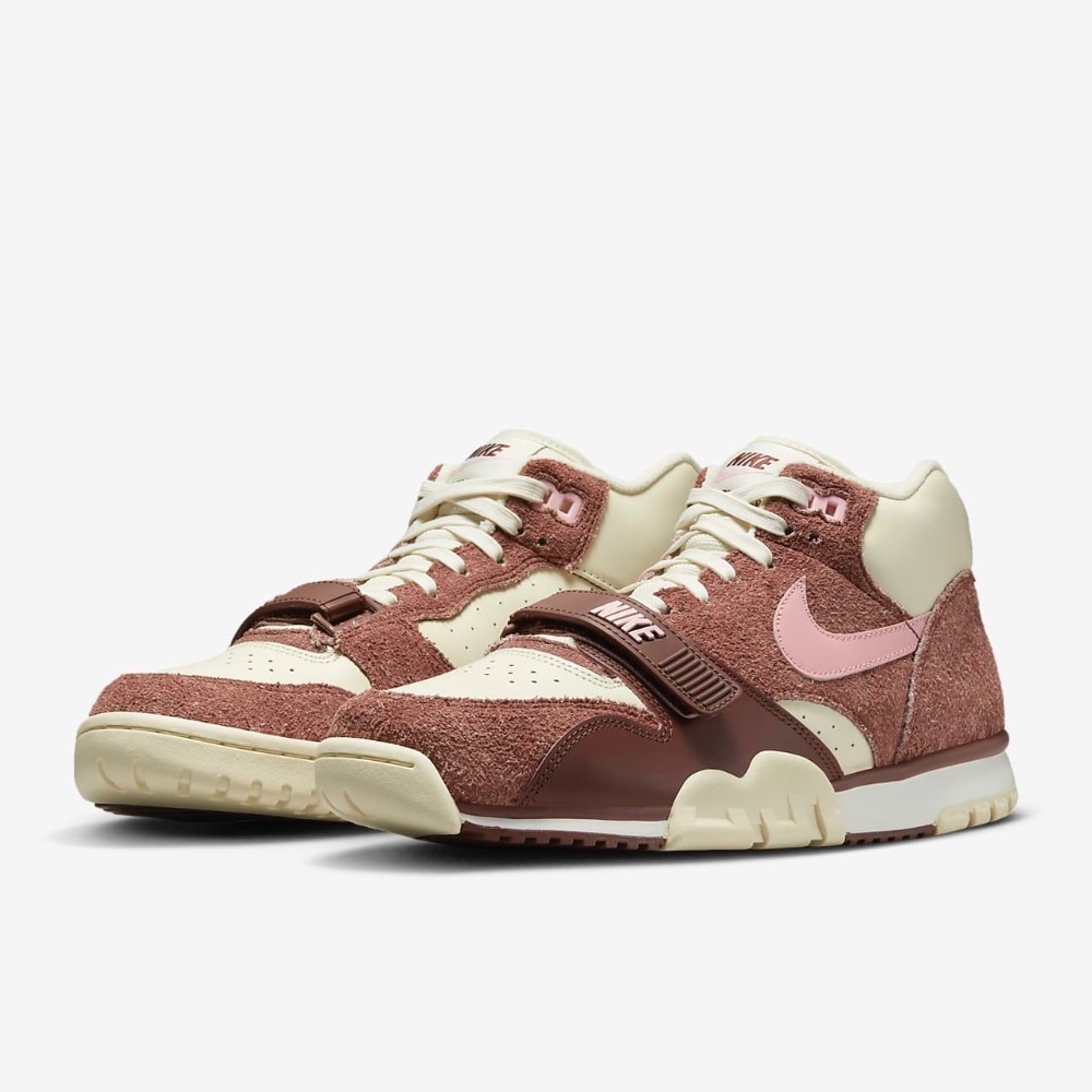 13代購 Nike Air Trainer 1 棕白粉 男鞋 女鞋 休閒鞋 復古球鞋 訓練鞋 DM0522-201-細節圖2