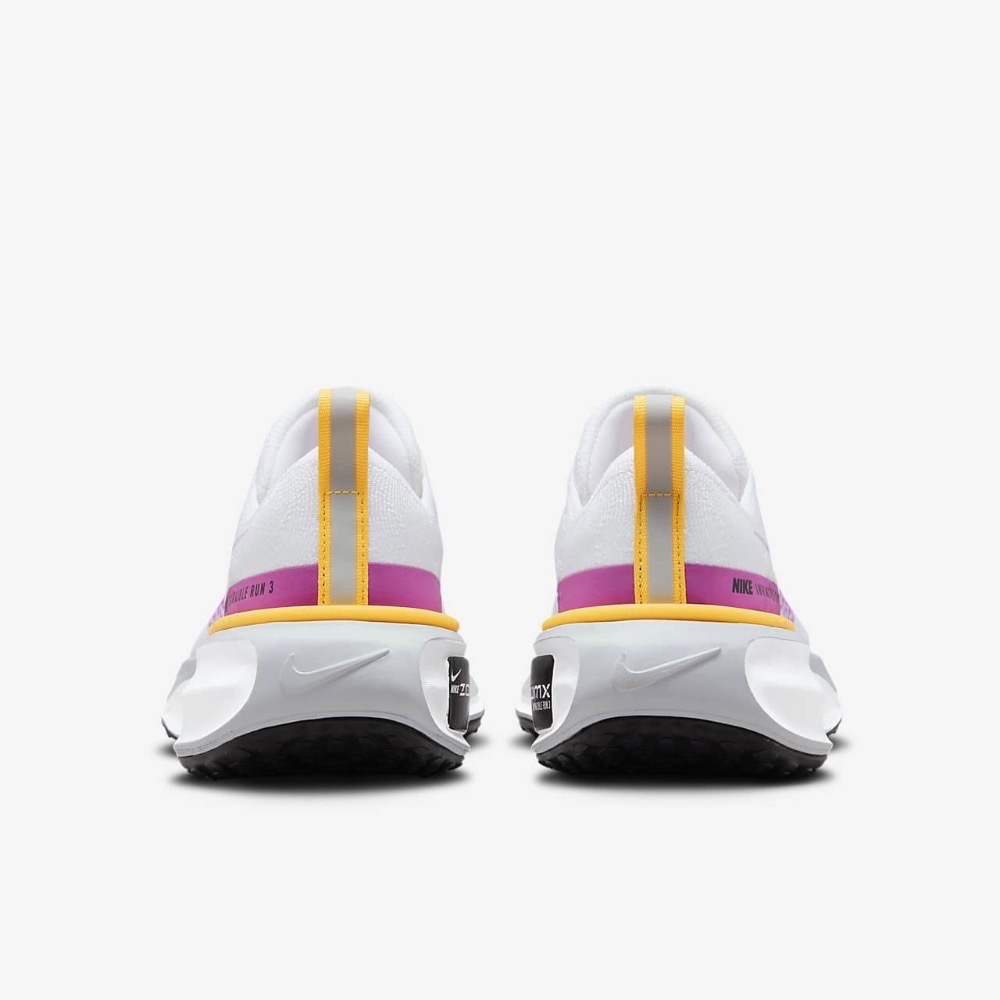 13代購 W Nike ZoomX Invincible Run FK 3 白紫黃 女鞋 慢跑鞋 DR2660-101-細節圖6