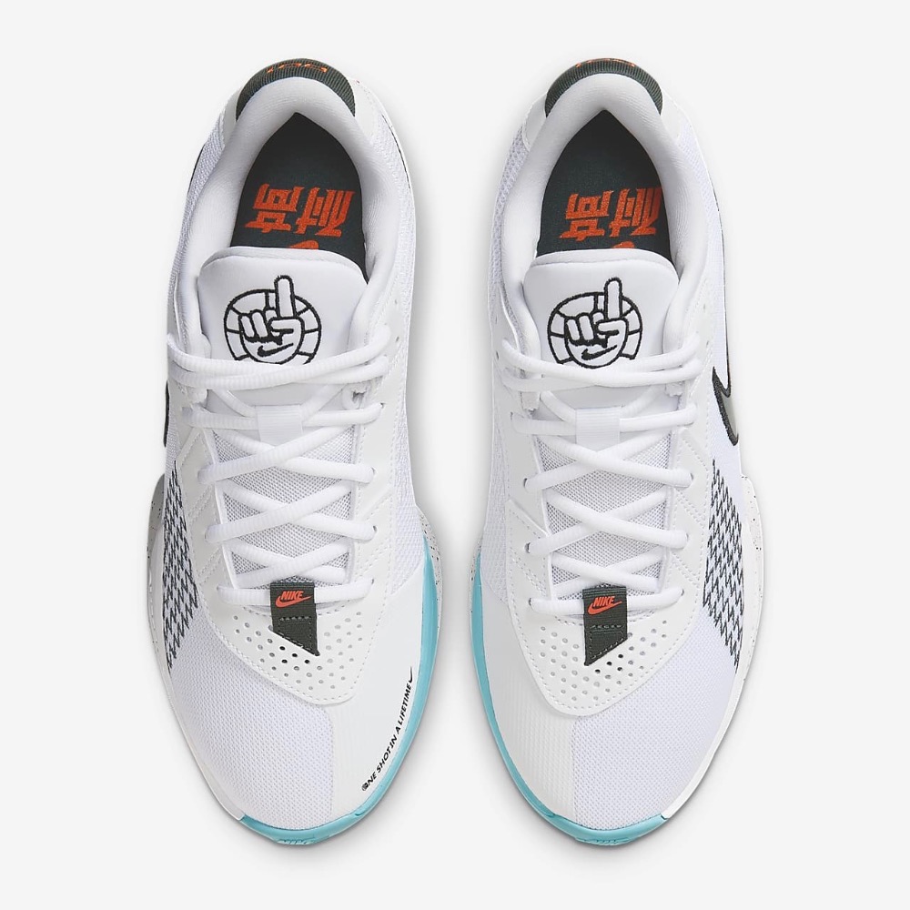 13代購 Nike Air Zoom G.T. Cut Academy EP 白綠 男鞋女鞋籃球鞋 HF5705-130-細節圖5
