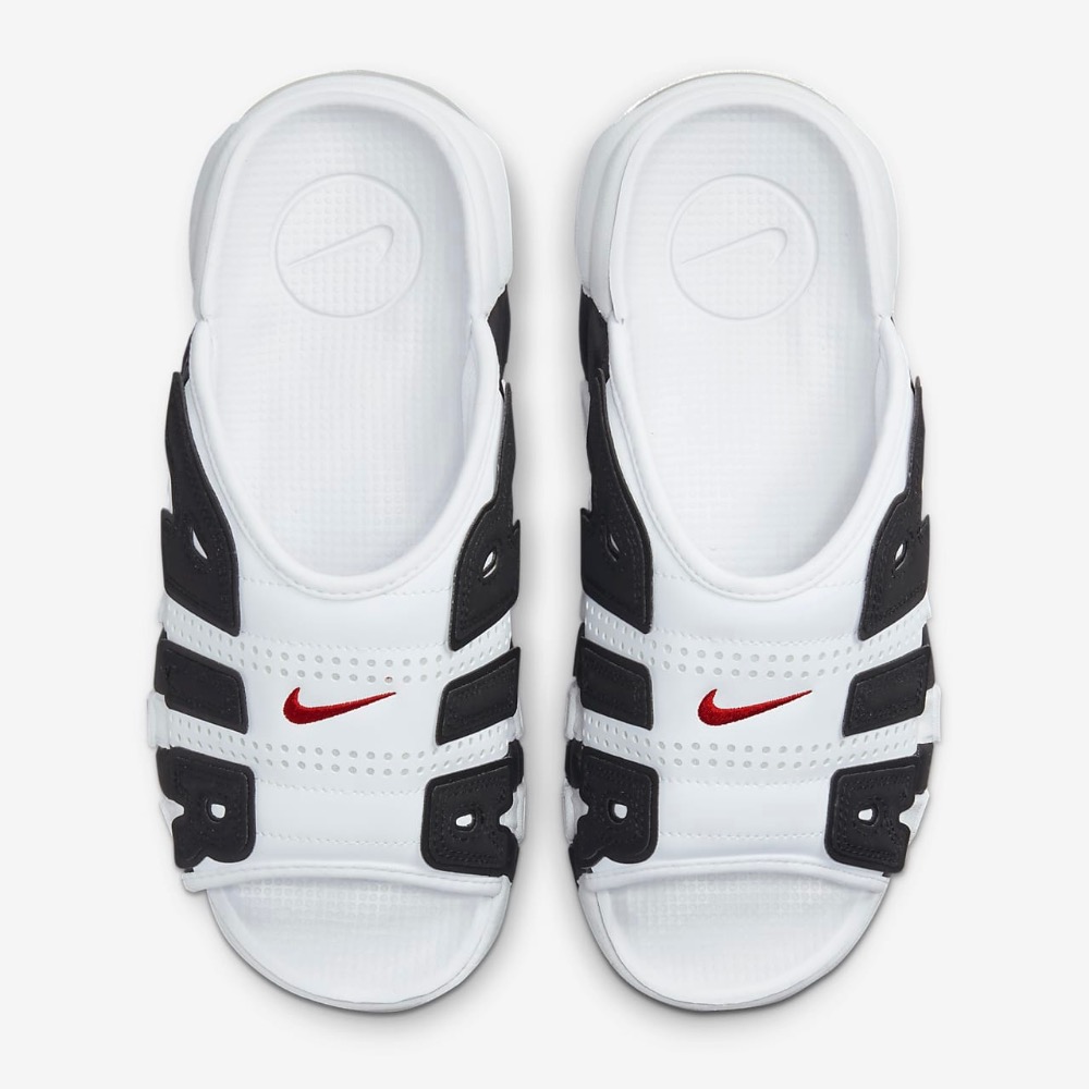 代購Nike W Air More Uptempo Slide 白黑女鞋男鞋拖鞋運動拖鞋FJ0755