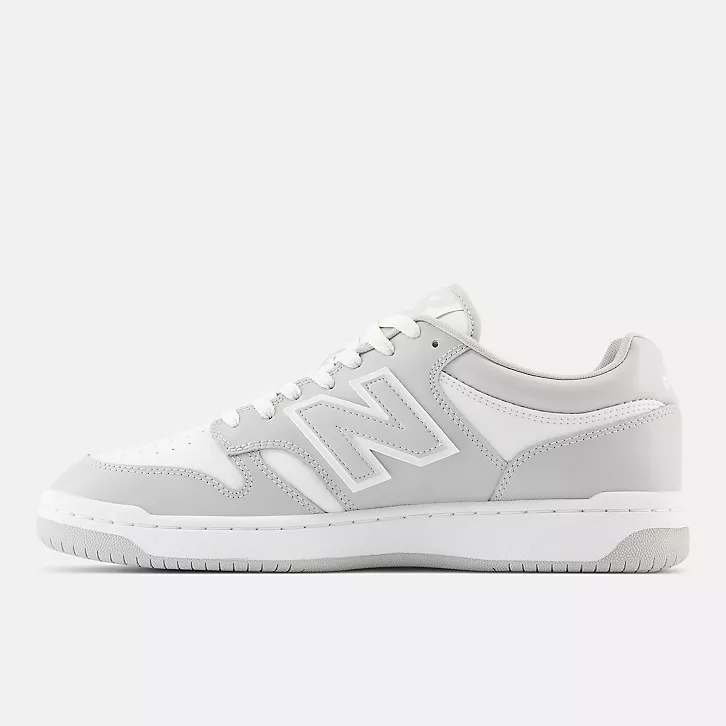 13代購 New Balance NB 480 灰白 男鞋 女鞋 休閒鞋 復古球鞋 IU BB480LHI-D-細節圖3