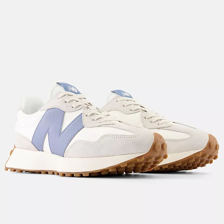 13代購 New Balance NB 327 白藍灰 男鞋 休閒鞋 復古球鞋 IU 大N U327LU-D-細節圖2